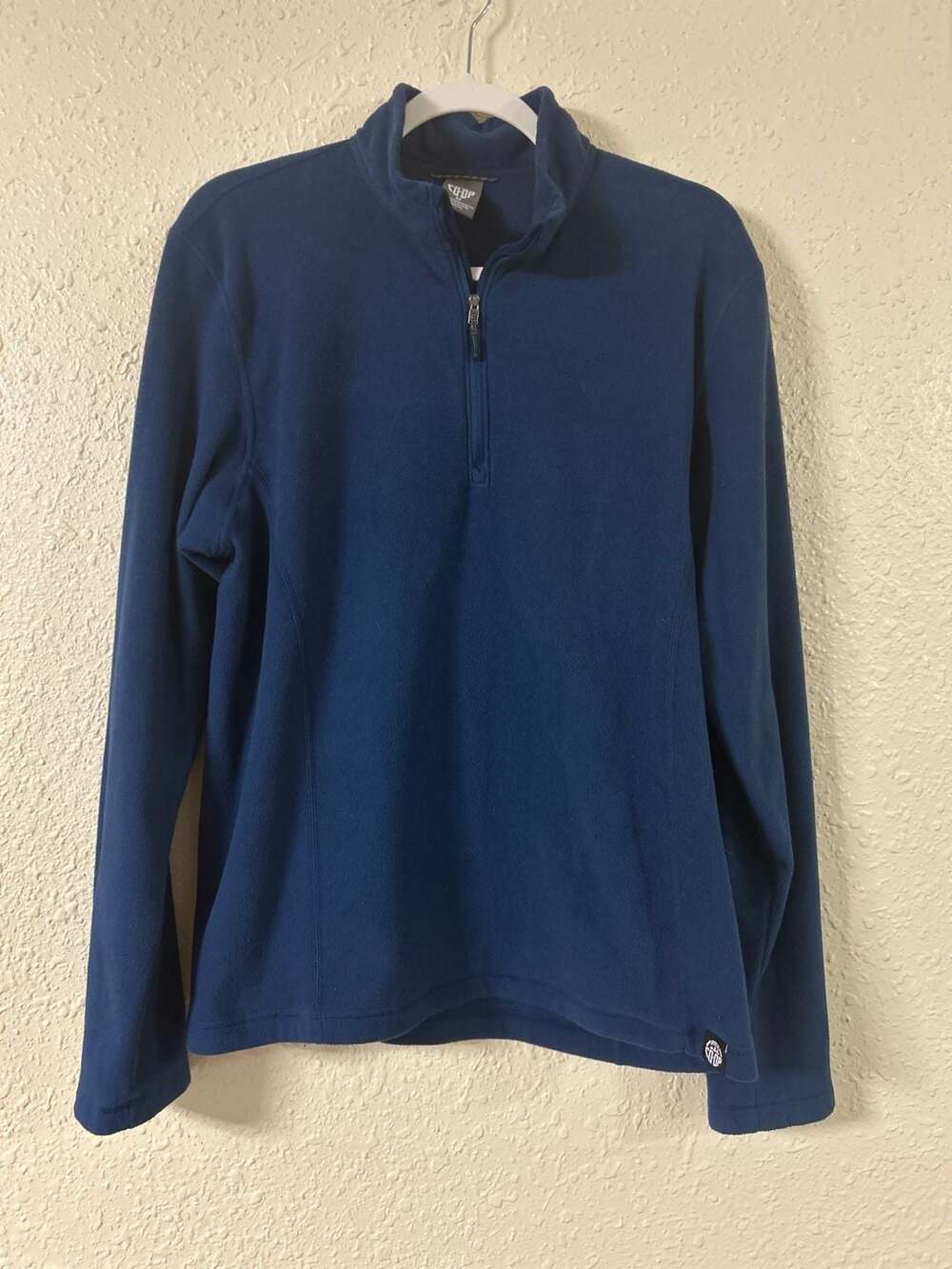 REI Co-op Fleece Pullover Size M Blue 1/4 Zip